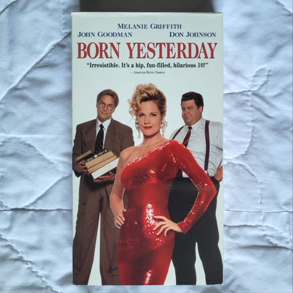 2/$15 ๐ผ Born Yesterday VHS - Picture 1 of 6